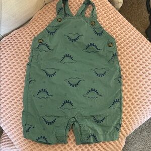Carter's Blue Dinosaur Baby Romper